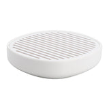 Maxbell Soap Holder No Slip Home Decor Container Soap Rack for Home Bathtub Bathroom white Acrylic