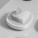 Maxbell Soap Holder No Slip Home Decor Container Soap Rack for Home Bathtub Bathroom white Acrylic