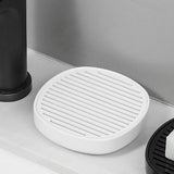 Maxbell Soap Holder No Slip Home Decor Container Soap Rack for Home Bathtub Bathroom white Acrylic