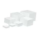 Maxbell 7 Pieces Buffet Riser Stackable Space Saving for Food Cupcake Small Figurine
