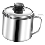 Maxbell Bacon Grease Container 1.3L Grease Strainer for Kitchen Restaurant Household With Lid
