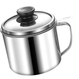 Maxbell Bacon Grease Container 1.3L Grease Strainer for Kitchen Restaurant Household With Lid