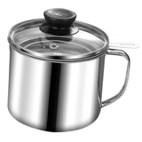 Maxbell Bacon Grease Container 1.3L Grease Strainer for Kitchen Restaurant Household With Glass Lid