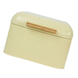 Maxbell Bread Storage Box Retro Countertop Pastry Kitchen Storage for Pantry Kitchen light yellow