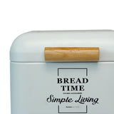 Maxbell Bread Storage Box Retro Countertop Pastry Kitchen Storage for Pantry Kitchen