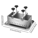 Maxbell Meats Press Tool Meat Pressing Maker for Lunch Meat Homemade Making Ham Meat 1kg