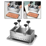 Maxbell Meats Press Tool Meat Pressing Maker for Lunch Meat Homemade Making Ham Meat 2kg