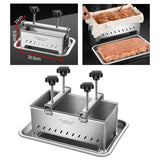 Maxbell Meats Press Tool Meat Pressing Maker for Lunch Meat Homemade Making Ham Meat 2kg