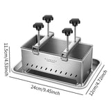 Maxbell Meats Press Tool Meat Pressing Maker for Lunch Meat Homemade Making Ham Meat 2kg