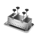 Maxbell Meats Press Tool Meat Pressing Maker for Lunch Meat Homemade Making Ham Meat 2kg