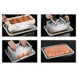 Maxbell Meats Press Tool Meat Pressing Maker for Lunch Meat Homemade Making Ham Meat 2kg