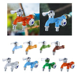 Maxbell Water Faucet for Washing Machine Laundry Faucet for Laundry Room Pool Garden Blue