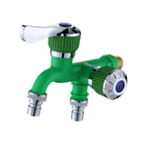 Maxbell Water Faucet for Washing Machine Laundry Faucet for Laundry Room Pool Garden Green