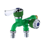 Maxbell Water Faucet for Washing Machine Laundry Faucet for Laundry Room Pool Garden Green