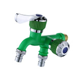 Maxbell Water Faucet for Washing Machine Laundry Faucet for Laundry Room Pool Garden Green