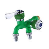 Maxbell Water Faucet for Washing Machine Laundry Faucet for Laundry Room Pool Garden Green