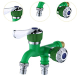 Maxbell Water Faucet for Washing Machine Laundry Faucet for Laundry Room Pool Garden Green