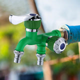 Maxbell Water Faucet for Washing Machine Laundry Faucet for Laundry Room Pool Garden Green