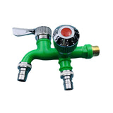 Maxbell Water Faucet for Washing Machine Laundry Faucet for Laundry Room Pool Garden Green