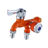 Maxbell Water Faucet for Washing Machine Laundry Faucet for Laundry Room Pool Garden Orange