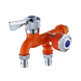 Maxbell Water Faucet for Washing Machine Laundry Faucet for Laundry Room Pool Garden Orange