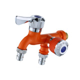 Maxbell Water Faucet for Washing Machine Laundry Faucet for Laundry Room Pool Garden Orange