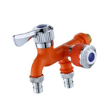 Maxbell Water Faucet for Washing Machine Laundry Faucet for Laundry Room Pool Garden Orange