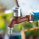 Maxbell Water Faucet for Washing Machine Laundry Faucet for Laundry Room Pool Garden Random Color