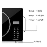 Maxbell Commercial Grade Portable Cooker Electric Cooktop for Office Camping Kitchen