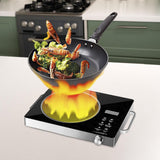 Maxbell Commercial Grade Portable Cooker Electric Cooktop for Office Camping Kitchen