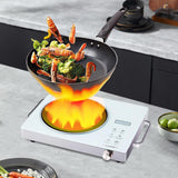 Maxbell Infrared Burner Adjustable Electric Ceramic Cooker for Office Camping Kitchen