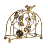 Maxbell Iron Napkin Holder Modern Hollow Out for Countertop Coffee Shop Picnic Table Bird