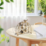 Maxbell Iron Napkin Holder Modern Hollow Out for Countertop Coffee Shop Picnic Table Bird
