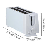 Maxbell Counter Toaster 4 Slices Baking Bread Maker for Specialty Breads Puff Pastry