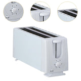Maxbell Bread Toaster 4 Slices Compact UK Plug Panini Maker for Snacks Baking Bagels