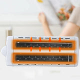 Maxbell Bread Toaster 4 Slices Compact UK Plug Panini Maker for Snacks Baking Bagels