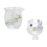 Maxbell Glass Tea Cup Household Multipurpose Creative Elegant Office Tea Serving Cup 8.7cm