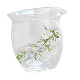 Maxbell Glass Tea Cup Household Multipurpose Creative Elegant Office Tea Serving Cup 8.7cm