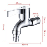 Maxbell Washing Machine Faucet Laundry Faucet Water Tap for Outdoor Laundry Bathroom copper