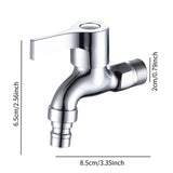 Maxbell Washing Machine Faucet Laundry Faucet Water Tap for Outdoor Laundry Bathroom copper