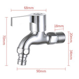 Maxbell Washing Machine Faucet Laundry Faucet Water Tap for Outdoor Laundry Bathroom Alloy copper Core