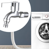 Maxbell Washing Machine Faucet Laundry Faucet Water Tap for Outdoor Laundry Bathroom Alloy PP Core