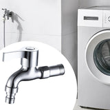 Maxbell Washing Machine Faucet Laundry Faucet Water Tap for Outdoor Laundry Bathroom Copper Medium