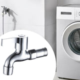 Maxbell Washing Machine Faucet Laundry Faucet Water Tap for Outdoor Laundry Bathroom Alloy medium mesh