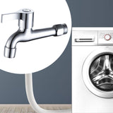 Maxbell Washing Machine Faucet Laundry Faucet Water Tap for Outdoor Laundry Bathroom Alloy 14cm mesh