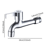 Maxbell Washing Machine Faucet Laundry Faucet Water Tap for Outdoor Laundry Bathroom Alloy 14cm mesh