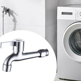 Maxbell Washing Machine Faucet Laundry Faucet Water Tap for Outdoor Laundry Bathroom Copper 18cm mesh