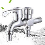 Maxbell Washing Machine Faucet Laundry Faucet Water Tap for Outdoor Laundry Bathroom Copper Double Use