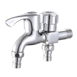 Maxbell Washing Machine Faucet Laundry Faucet Water Tap for Outdoor Laundry Bathroom Copper Double Use