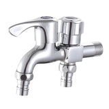Maxbell Washing Machine Faucet Laundry Faucet Water Tap for Outdoor Laundry Bathroom Copper Double Use